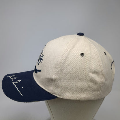 Australia Zoo Baseball Cap Beige Blue One Size Crocodile Hunter Steve Irwin Hat