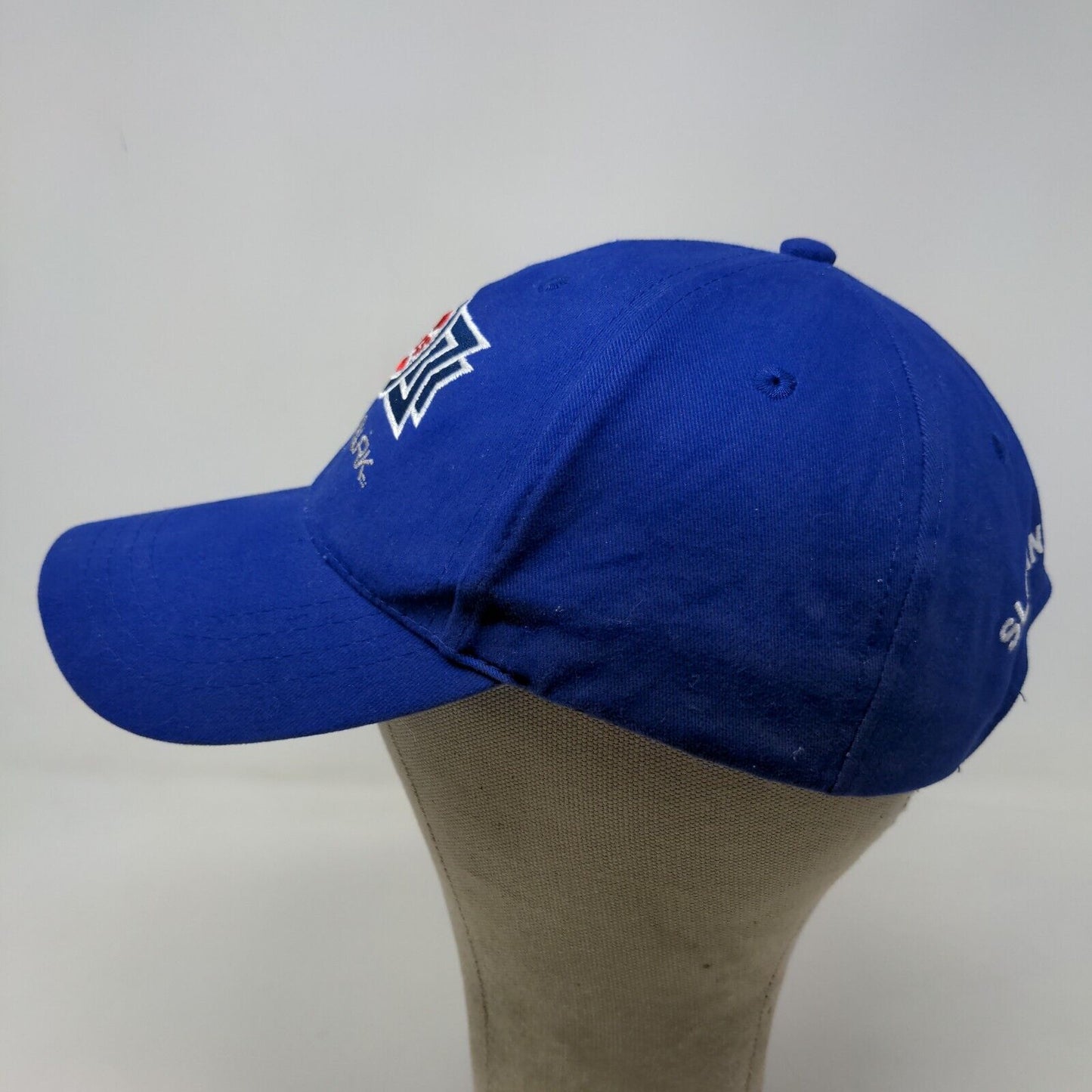 Sloan Park Men's Slideback Hat Blue Size OSFA Embroidered Chicago Cubs MLB