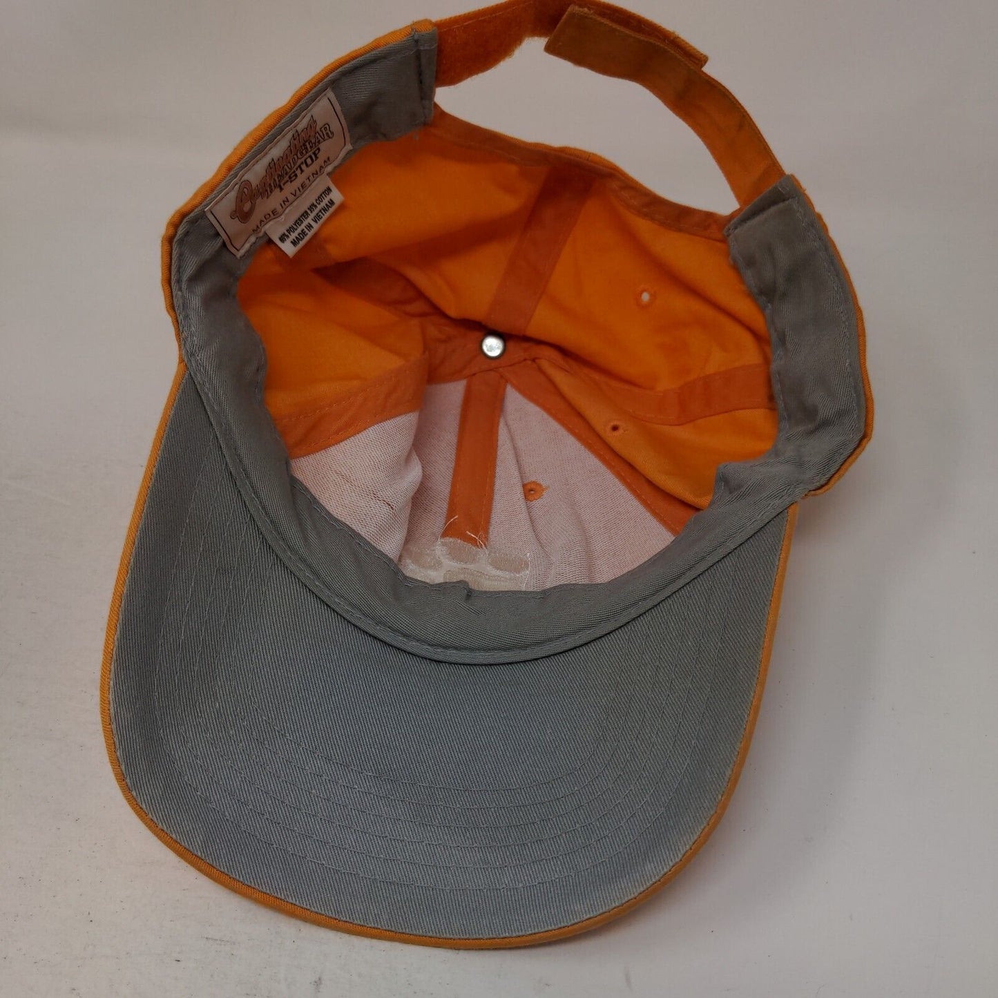 Clemson Tigers Strapback Hat Orange Embroidered Logo PawPrint Captivating NCAA