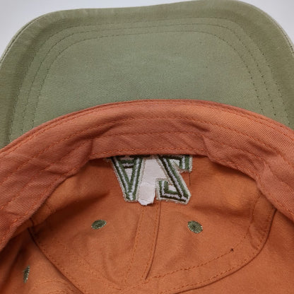 Ouray Sportswear Mormon Lake Lodge AZ Baseball Cap Orange Green One Size Hat
