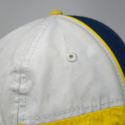 New Era Snapback Blue White Yellow Hat One Size Husqvarna Motorcycles 9FORTY