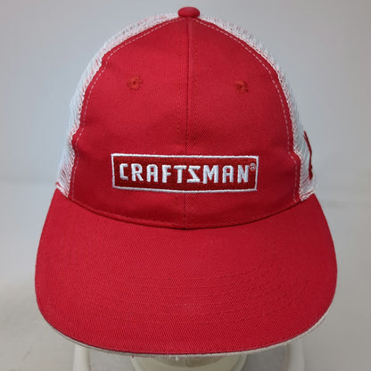Craftsman Baseball Cap Red One Size Ace Hardware Logo Mesh Snapback Hat