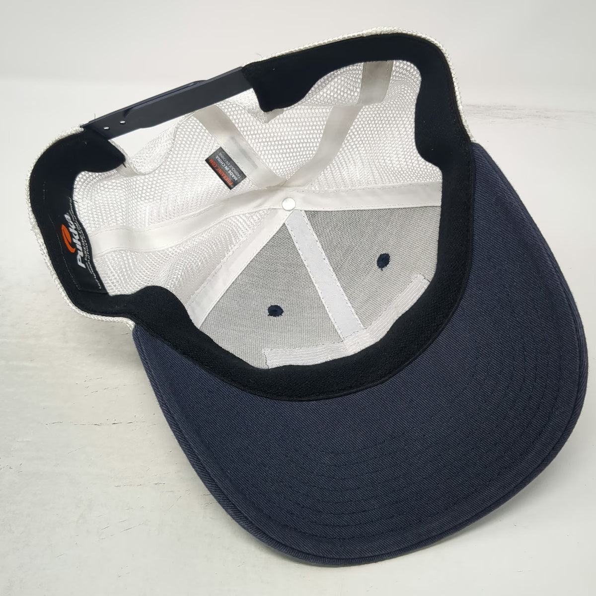 Pukka Trucker Hat Blue One Size First Tee Idaho Golf Patch Snapback Mesh Back