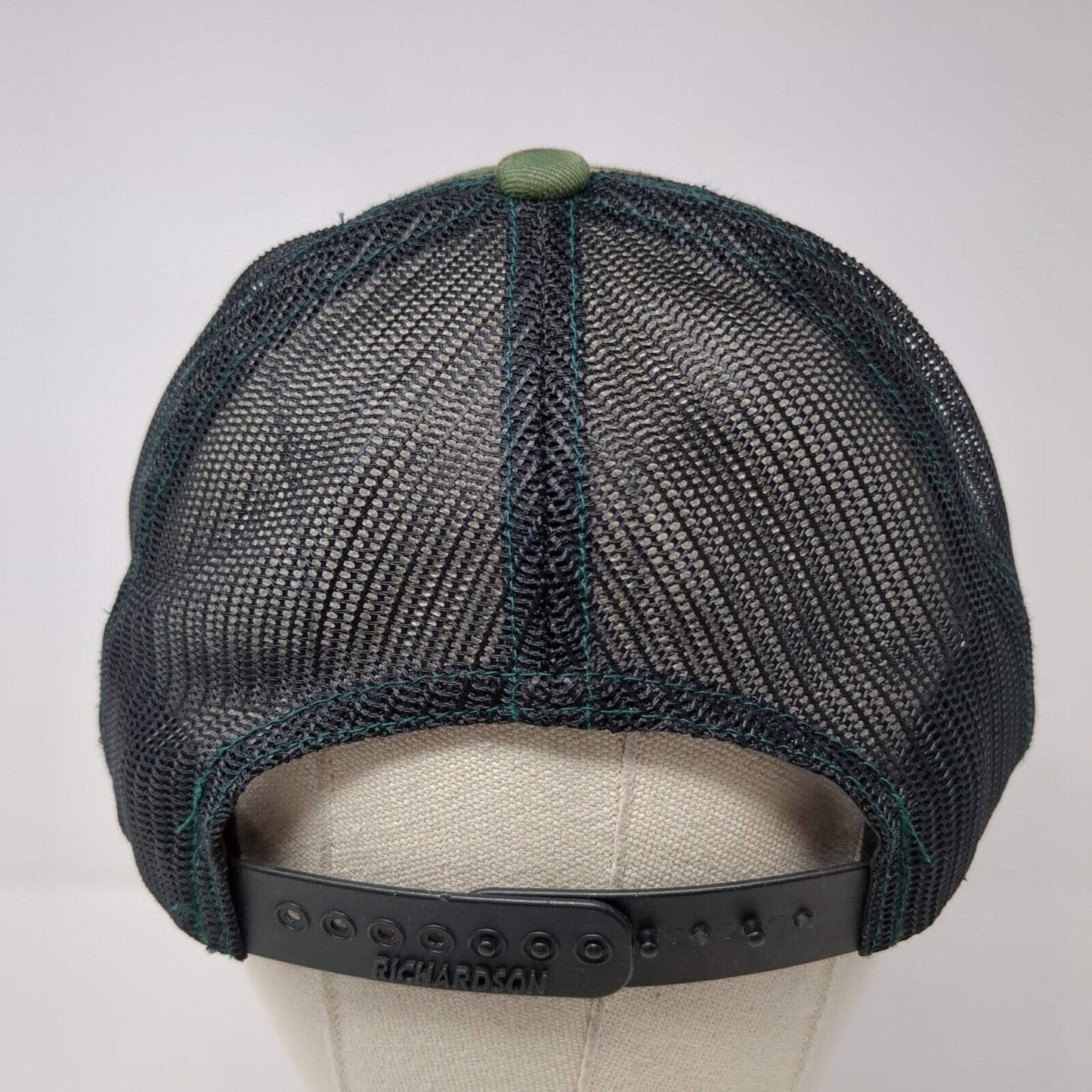 DS Donnelley Sports Snapback Trucker Hat Camouflage OS Mesh Back Richardson