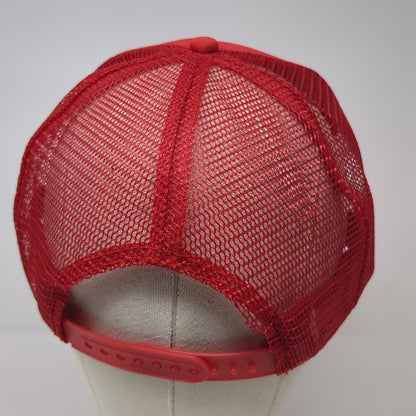 Ninkasi Brewing Eugene Oregon Trucker Hat Red One Size Adjustable Mesh Back Otto