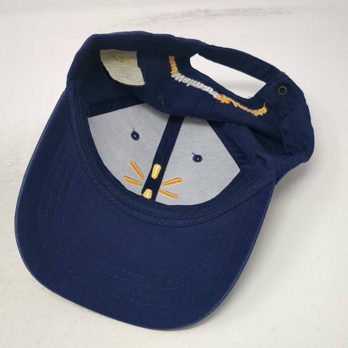 Blue One Size Baseball Cap Walmart Spark Logo Proud Associate Retail Uniform Hat