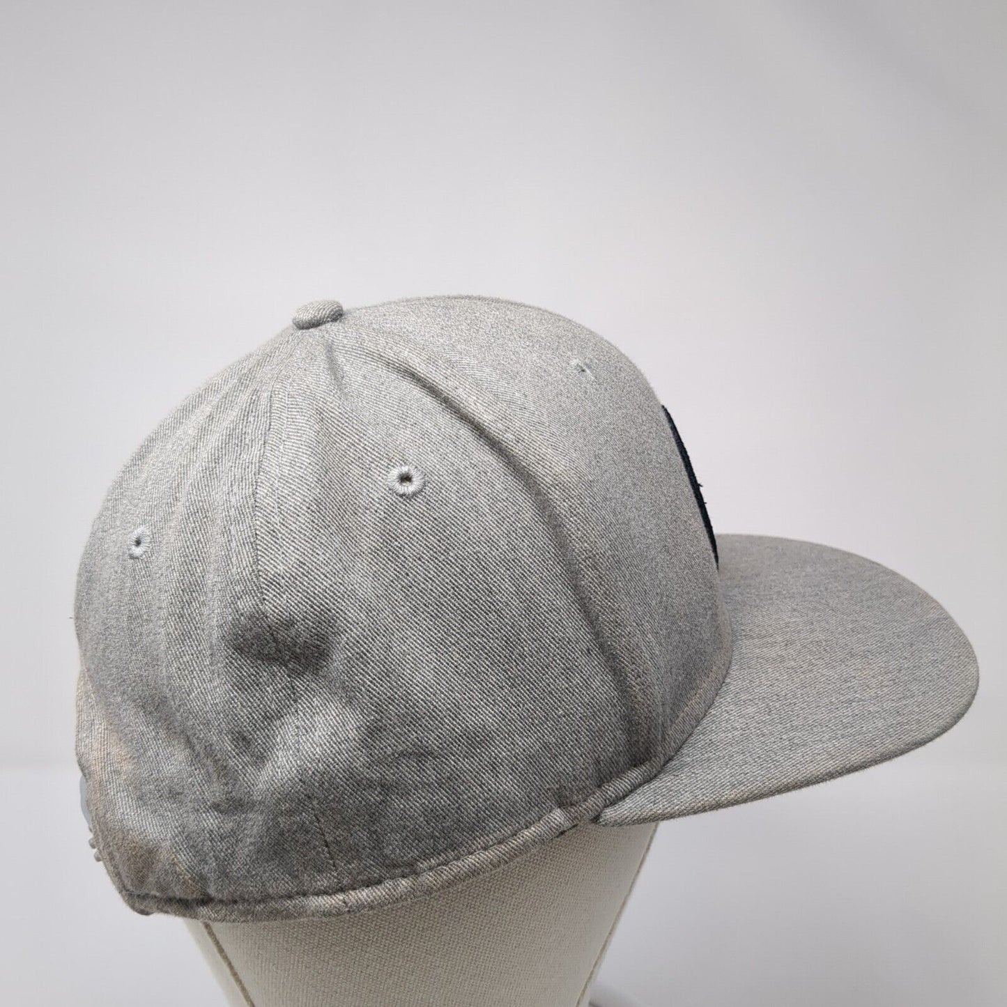 Vans Off The Wall Patch Snapback Hat Gray One Size Adjustable 6 Panel