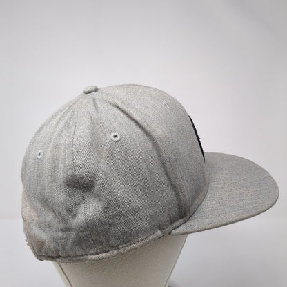 Vans Off The Wall Patch Snapback Hat Gray One Size Adjustable 6 Panel