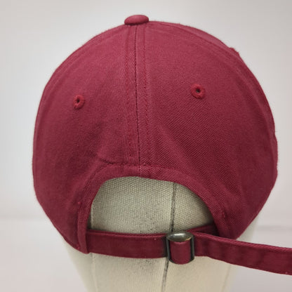 Oklahoma Sooners NCAA Top of the World Red One Size OU Logo Slideback Strap Hat