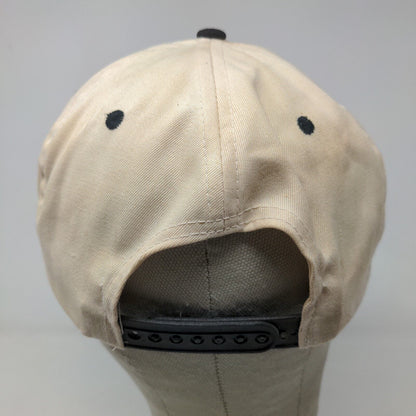 Rusty Wallace Men's Snapback Hat Tan OSFA Embroidered #2 Miller Draft Team
