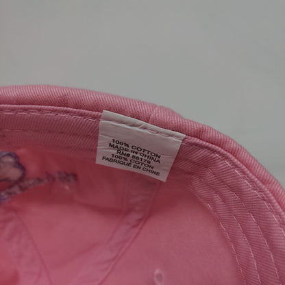 Warning: Stella May Leave Pawprints On Your Heart Slideback Hat Pink OS Lids