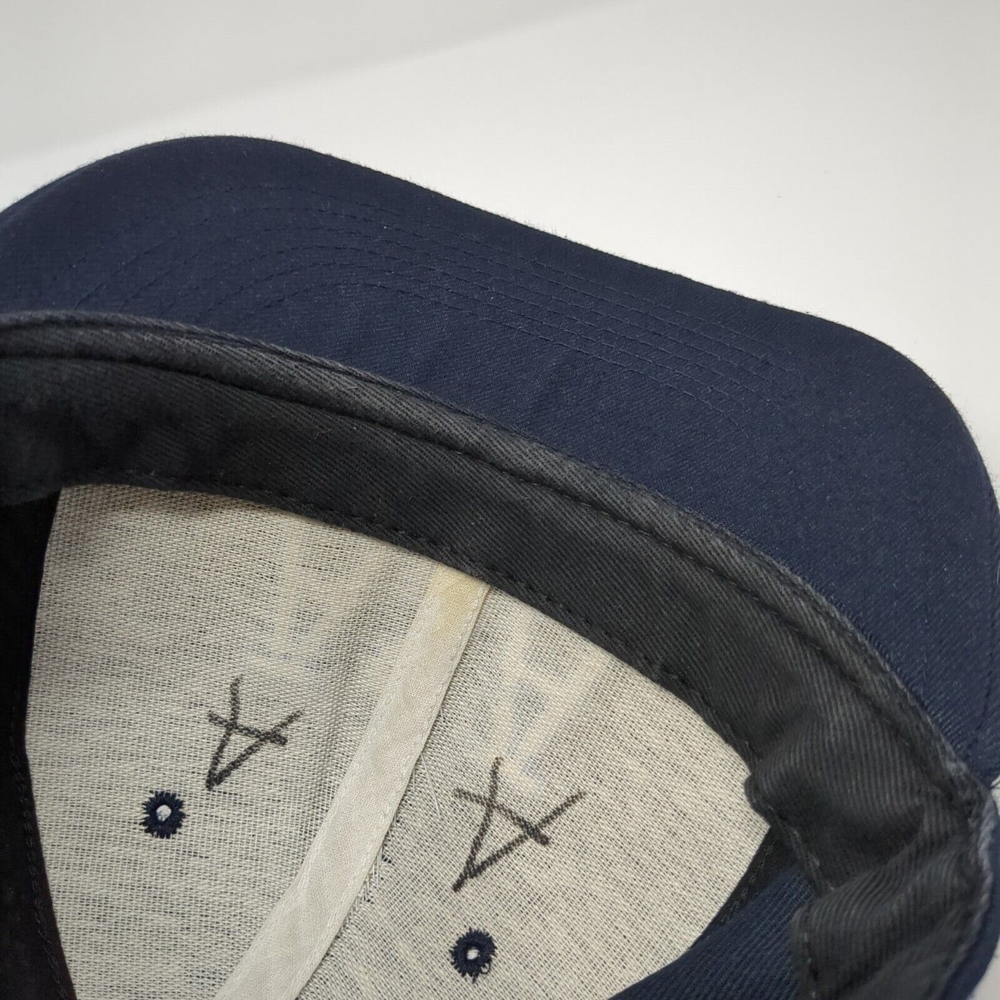 ASA 01 Fitted Hat Blue 6 7/8 Embroidered Solid 6 Panel Roxxi Outdoor