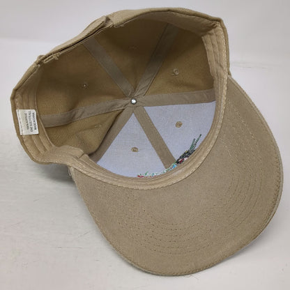 Maya Key Roatan Honduras Baseball Cap Beige One Size Strapback Hat Parrot