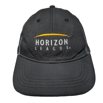 Horizon League Slideback Hat Black One Size Embroidered Cap America Golf