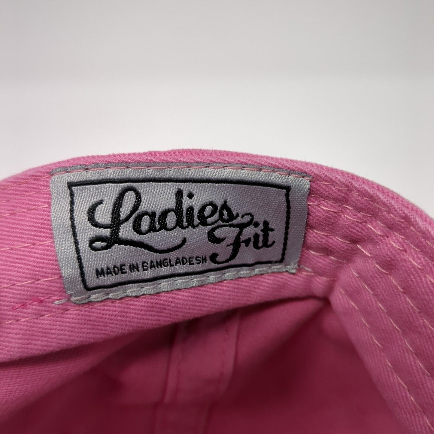 Outdoor Cap Women's Strapback Hat Pink One Size Adjustable Embroidered