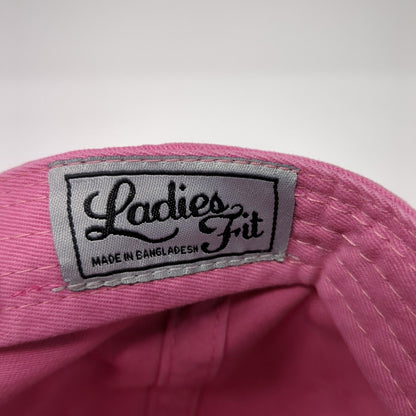 Outdoor Cap Women's Strapback Hat Pink One Size Adjustable Embroidered