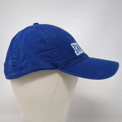 Disney Baseball Cap Blue One Size Monsters University Distressed Strapback Hat