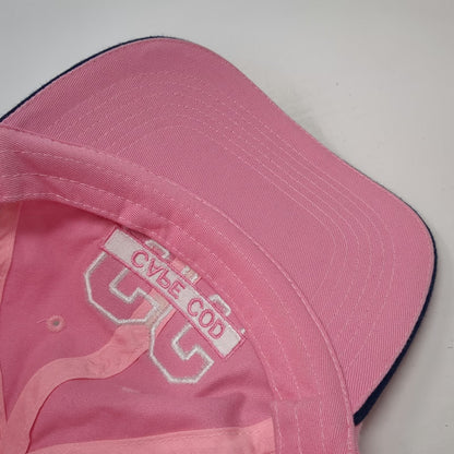 Bay State Apparel Baseball Cap Pink Blue One Size Cape Cod CC Embroidered Hat