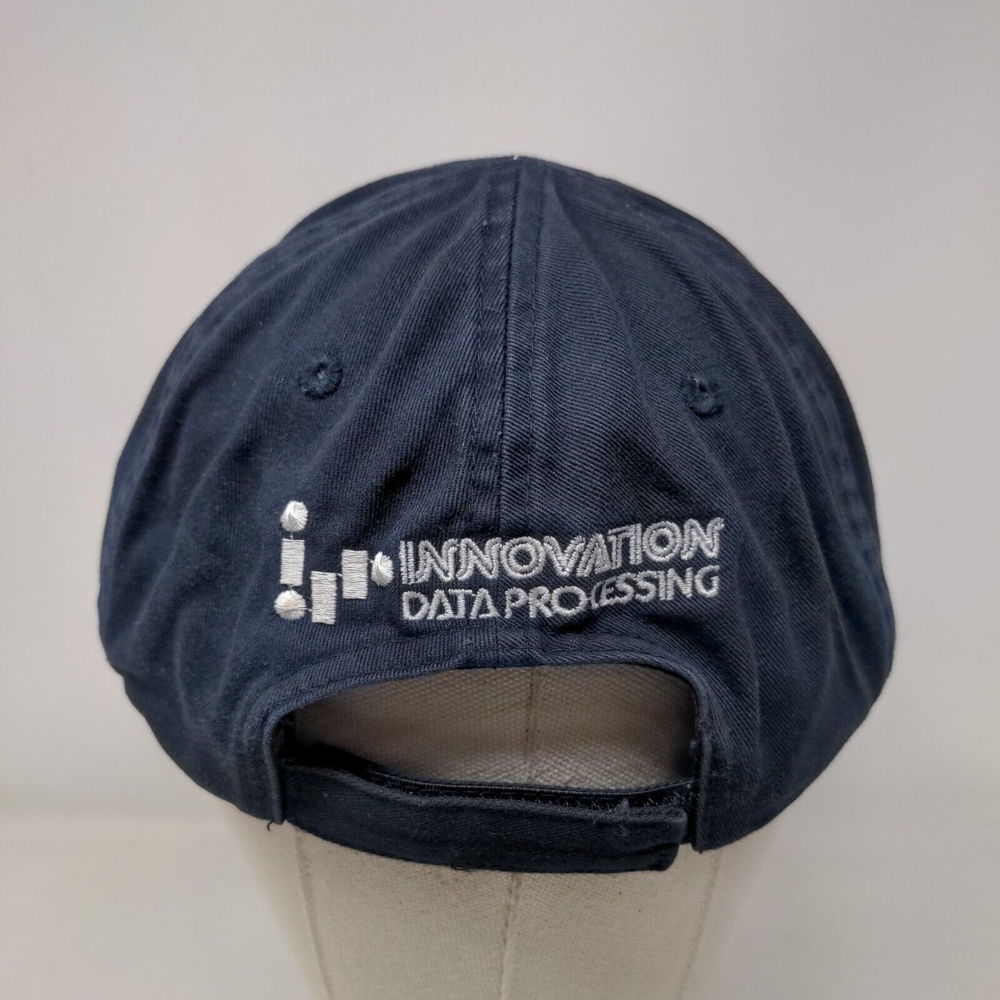 I am Owl Strapback Hat Blue One Size Adjustable Innovation Data Processing