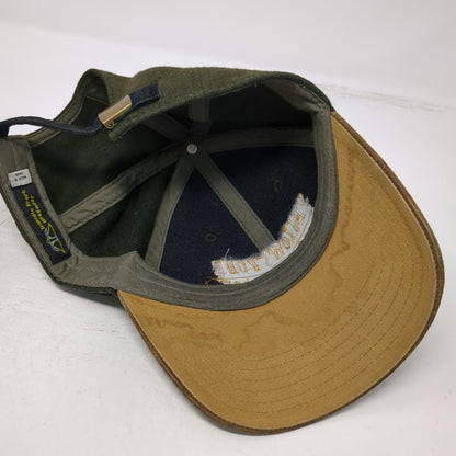 Triangle Sport Green One Size Baseball Cap Yellowstone National Park Brown Brim