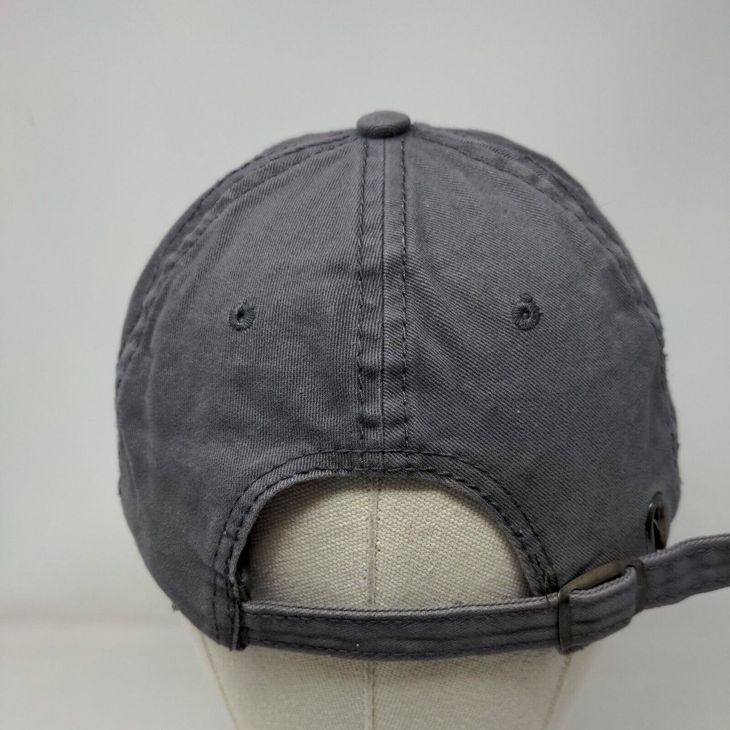 Tennis People Slideback Hat Gray OSFA Adjustable Embroidered We People