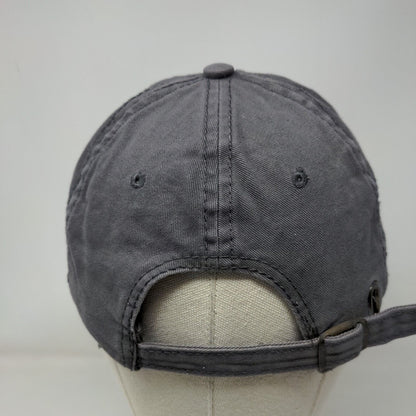 Tennis People Slideback Hat Gray OSFA Adjustable Embroidered We People