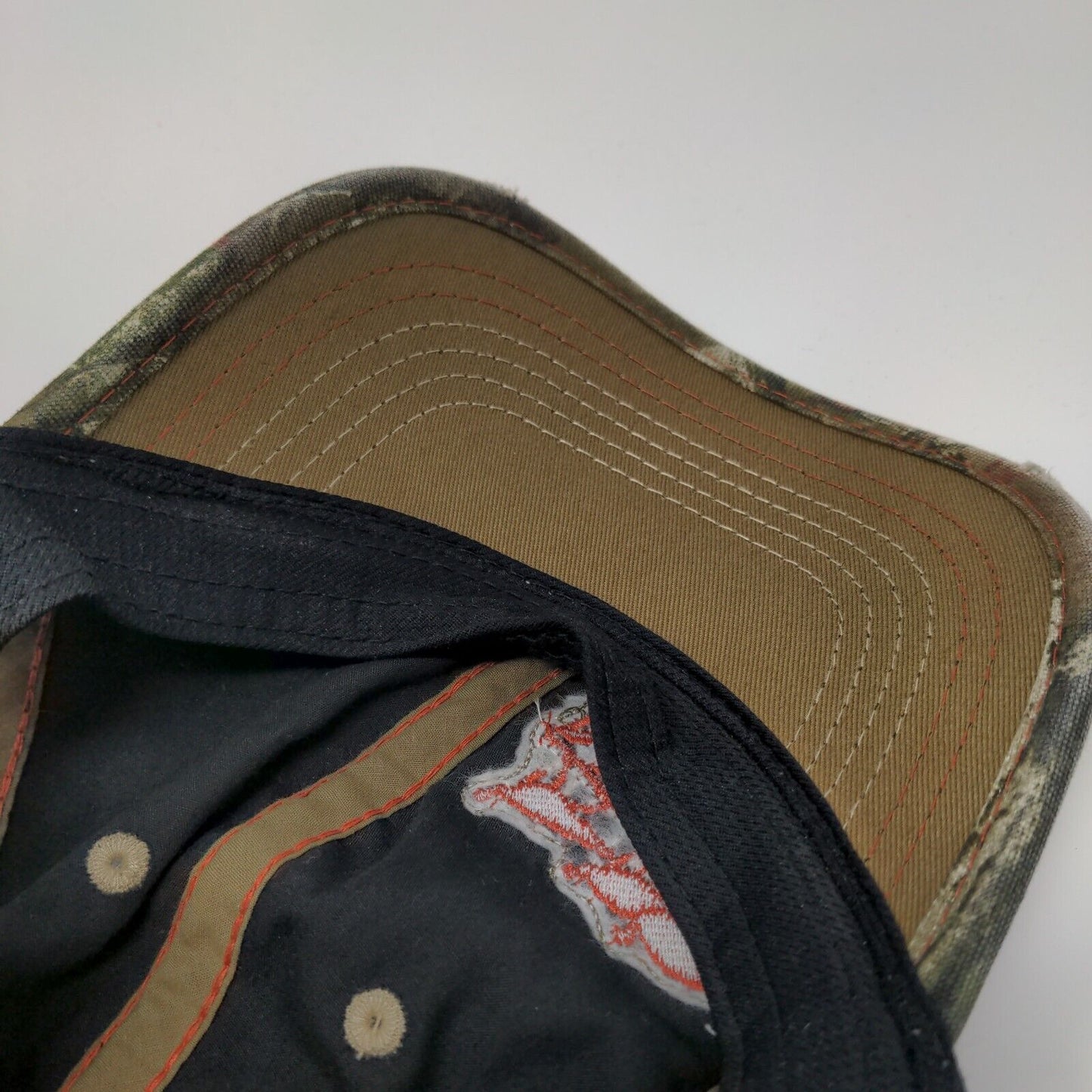 NWTF Strapback Mesh Back Trucker Hat Camo OSFA Outdoor Cap Hunting