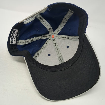 Fanatics Seattle Kraken NHL Snapback Blue One Size Hat Pro Shield Textured Brim