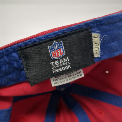 New York Giants NFL Reebok Cap Red One Size Adjustable Slideback Embroidered Hat