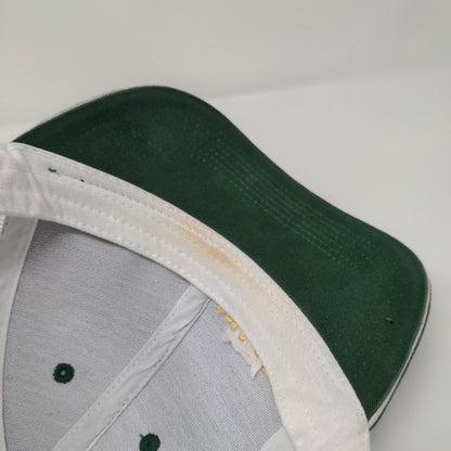 Golden West Pinot Noir Strapback Trucker Hat Green One Size Mesh Back MV3 Cotton