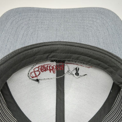 Pacific Headwear Trucker Hat Gray OSFM Bentley Door Company Snapback Mesh Back