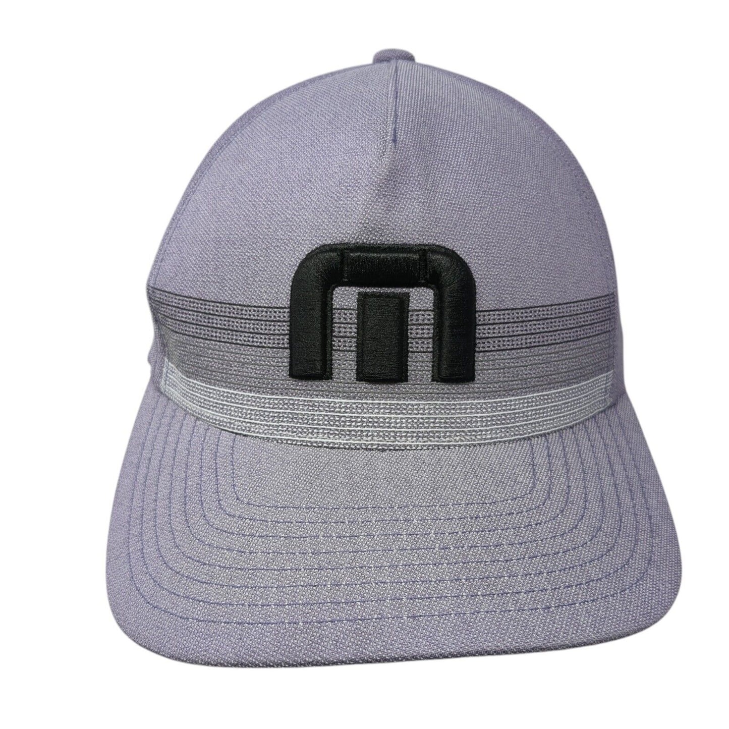Travis Mathew Snapback Hat Purple One Size Embroidered Flexfit 110