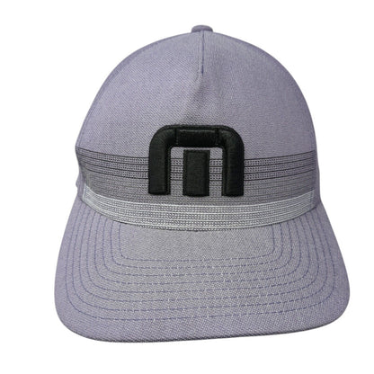 Travis Mathew Snapback Hat Purple One Size Embroidered Flexfit 110
