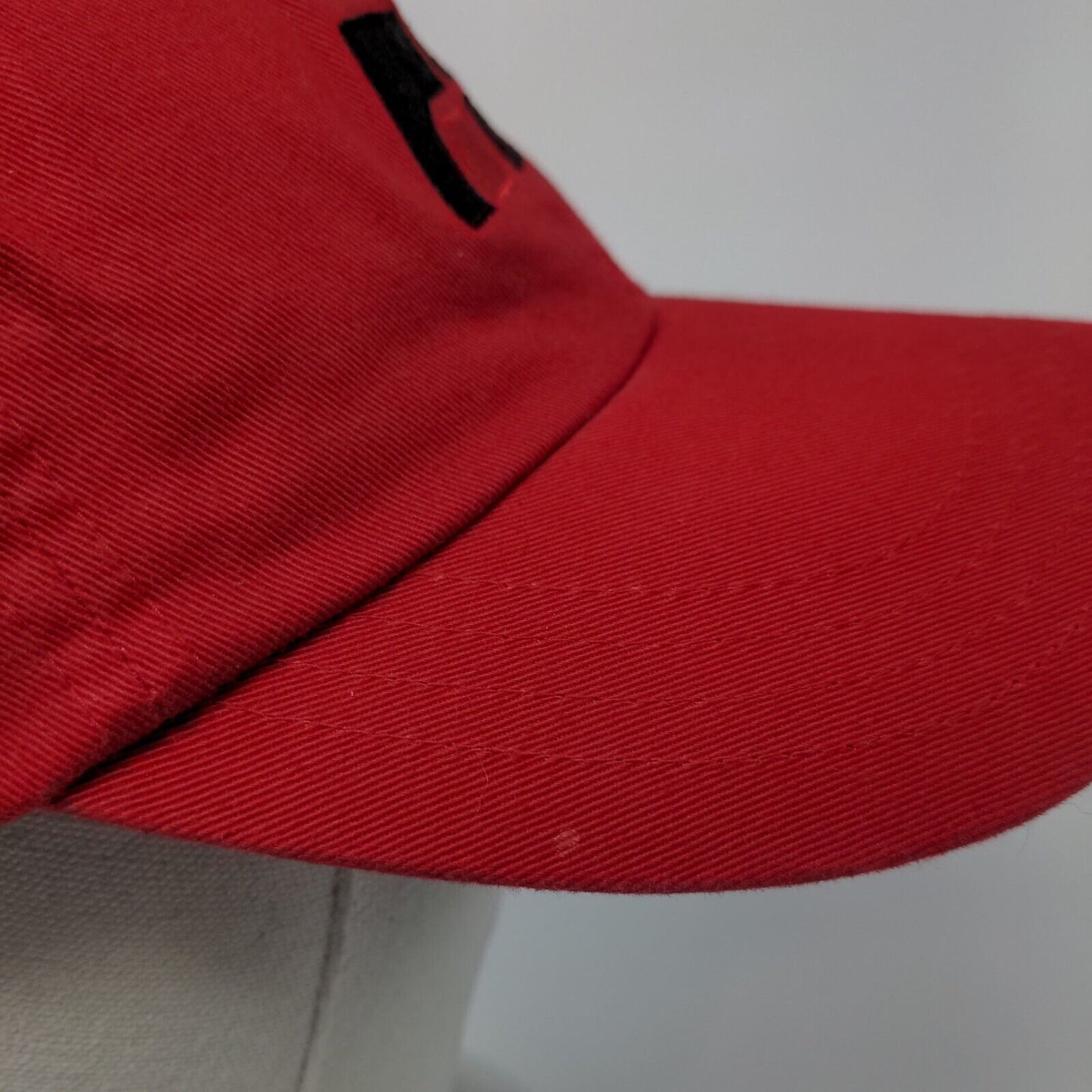 Farm Bureau Slideback Hat Red OSFA Adjustable Embroidered Imperial