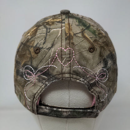 Justin Boots Strapback Hat Camouflage OSFA Rhinestone Paramount