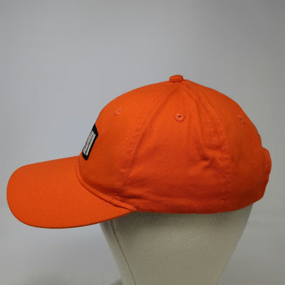 Port & Company Baseball Cap Orange One Size XXXVI OC Logo Hat Strapback Cotton