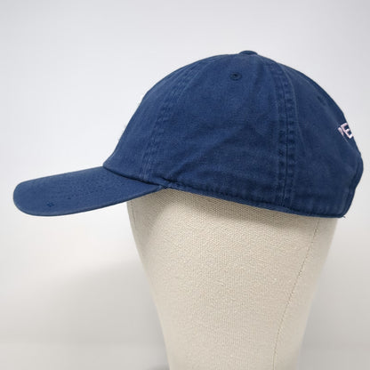 Captiv8 Peloton Blue One Size Baseball Cap Slideback Distressed Cotton Logo Hat