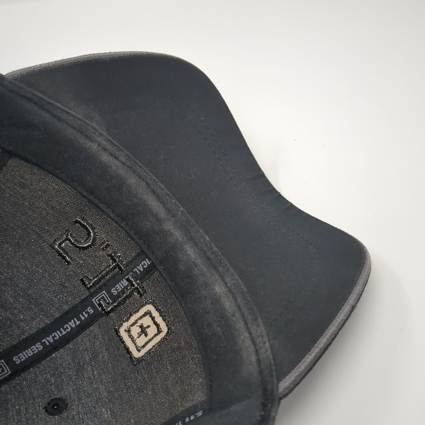 5.11 Tactical Strapback Hat Black One Size Adjustable Embroidered Logo