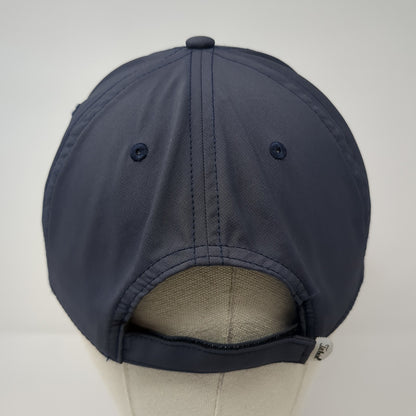 Titleist Strapback Hat Blue One Size Adjustable Spell Out Vent Holes