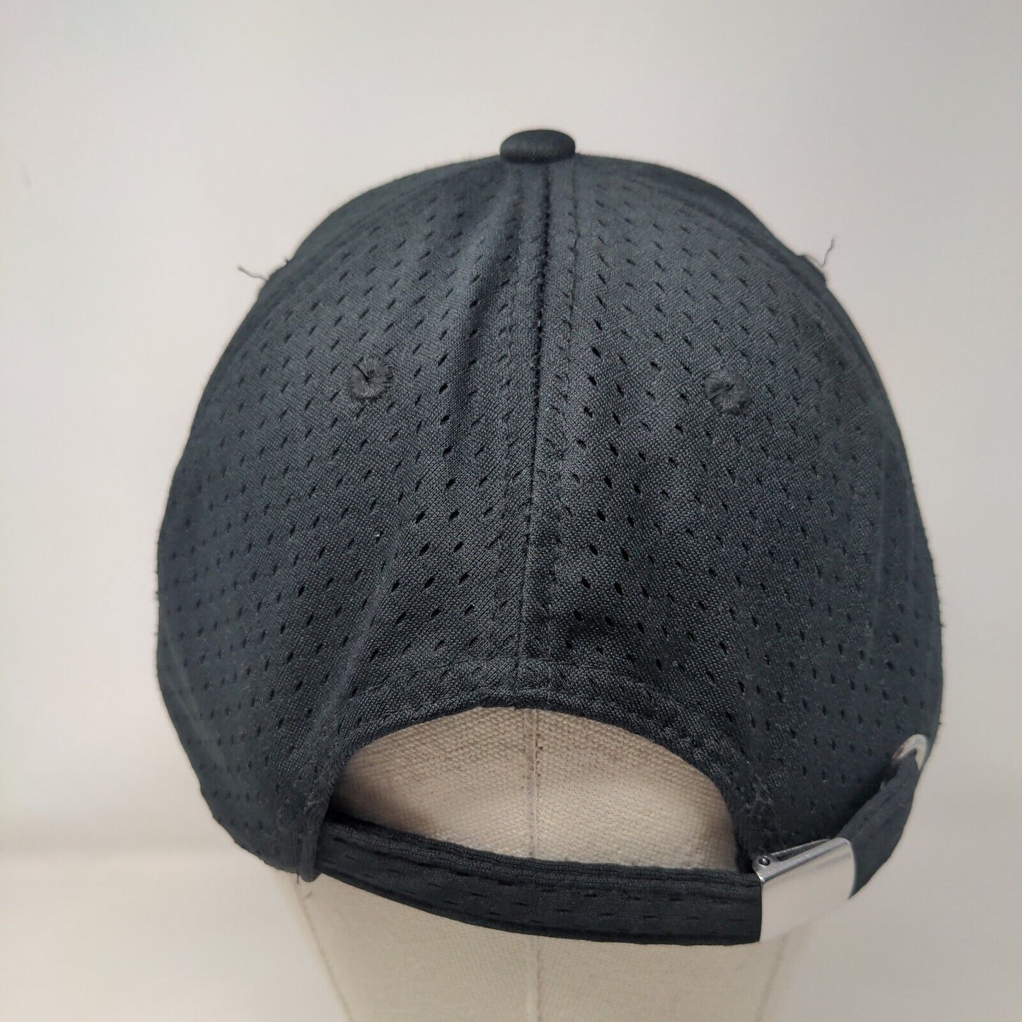 WearGuard Slideback Hat Black One Size Adjustable Solid Blank 6 Panel