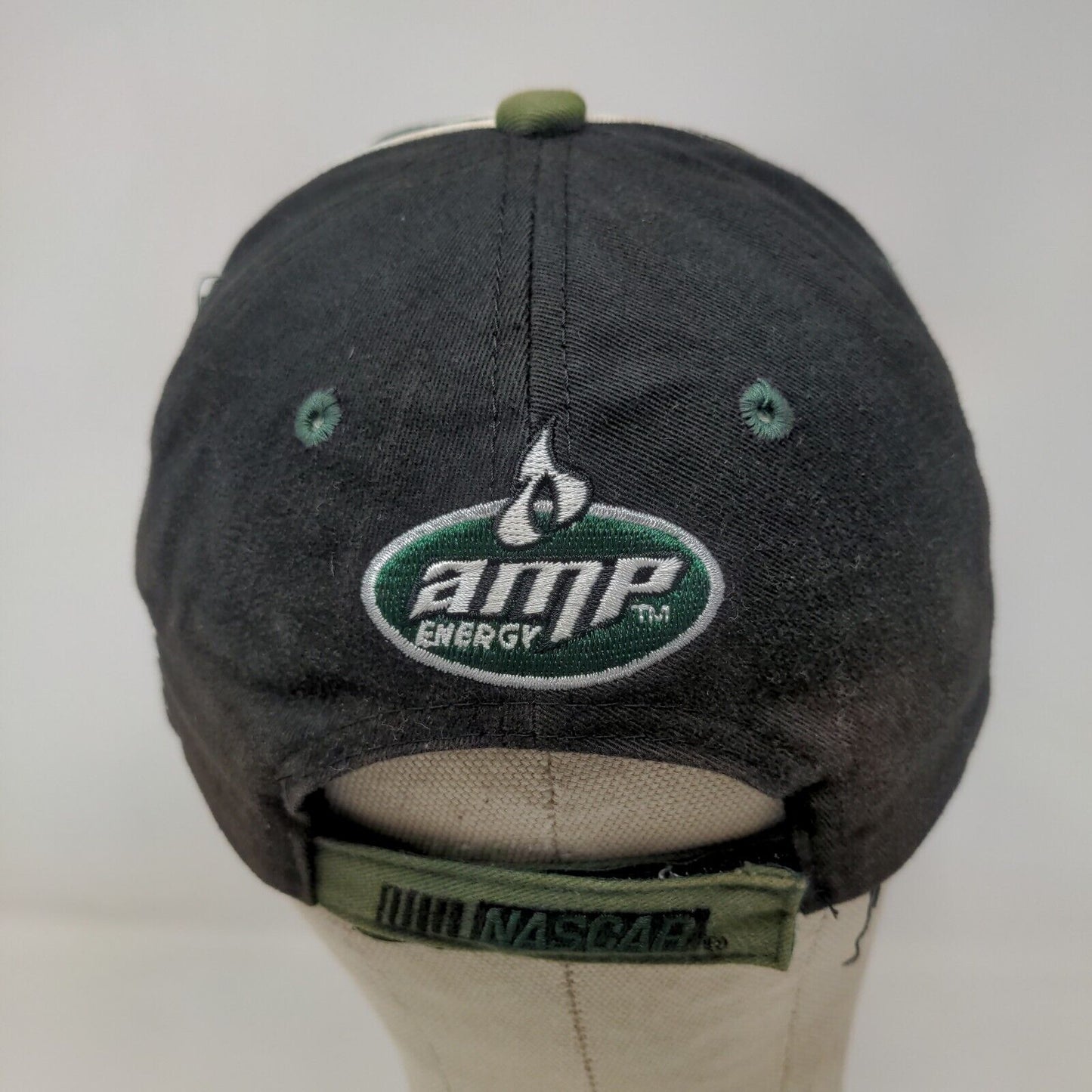 Winner's Circle Men's Strapback Hat Black Green Embroidered Dale JR. #88 Logo