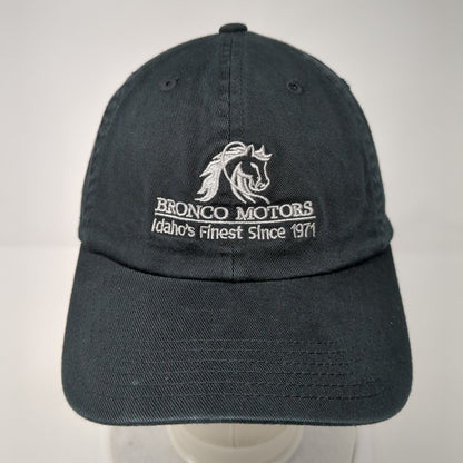 Bronco Motors Idaho's Finest Since 1971 Fitted Hat Black L/XL Port Authority