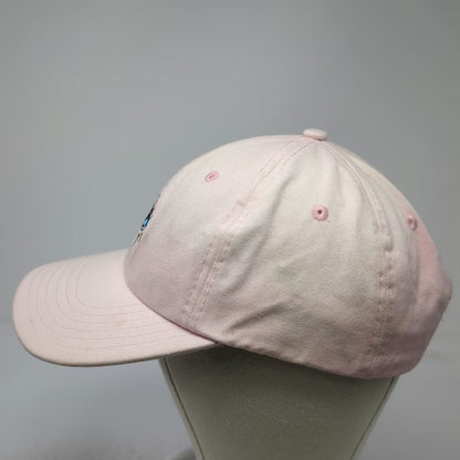 Empyre Baseball Cap Pink One Size Embroidered Eye Graphic Slideback Cotton Hat
