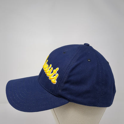 Machinists Slideback Hat Blue One Size Adjustable Embroidered American Needle