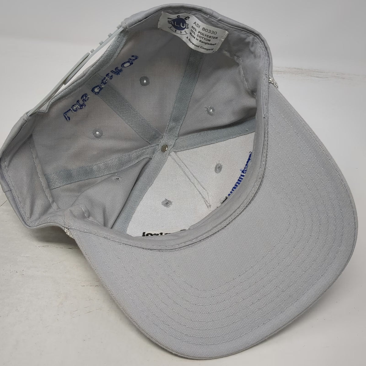Value Caps 5 Panel Gray One Size Rope Snapback Remote Control Technology Hat