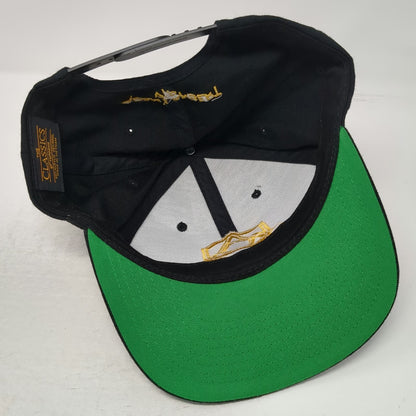 Yupoong Snapback Hat Black One Size Gold Adam Lambert VIP Concert Tour Merch