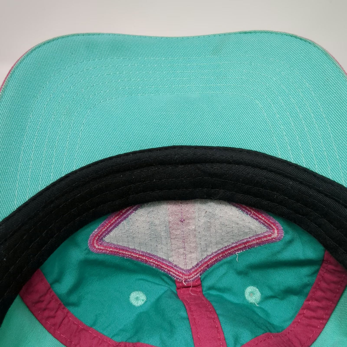 Bass Pro Shops Snapback Hat Blue One Size Pink Fish Graphic Adjustable Cotton