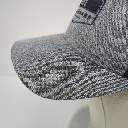 Millenkamp Snapback Mesh Back Trucker Hat Gray One Size Pacific Headwear
