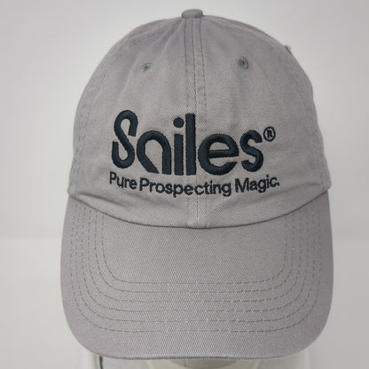 Sailes Pure Prospecting Magic Strapback Baseball Cap Gray One Size Adjustable