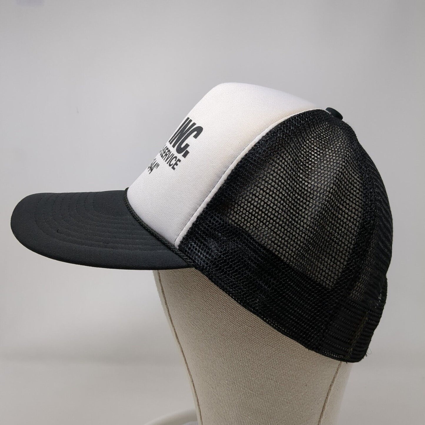 Jacks Inc. Sales Rentals Service Rope Trucker Hat Black OSFA Mesh Back